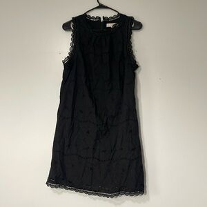 EUC only worn one time: Lined Eyelet shift dress